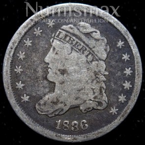 1836 Capped Bust Half Dime