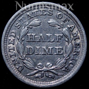 1858 Half Dime