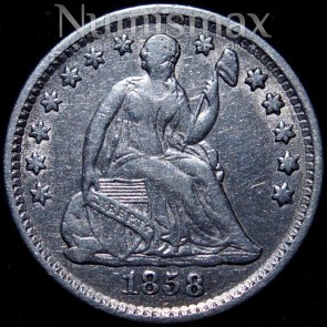 1858 Half Dime