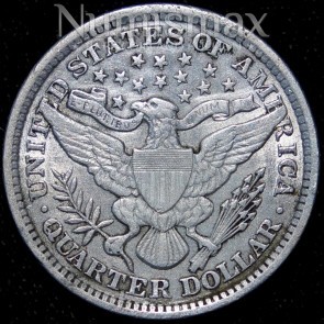 1900 Barber Quarter Dollar