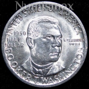 1950-S Booker T. Washington Commemorative Half Dollar