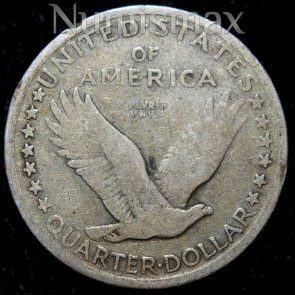 1917-S Standing Liberty Quarter Variety 1