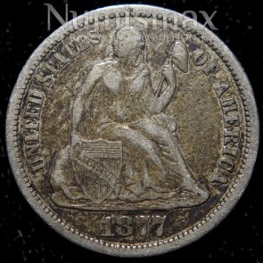 1877-CC Liberty Seated Dime