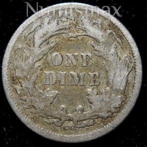 1877-CC Liberty Seated Dime