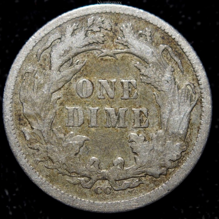 1877-CC Liberty Seated Dime - Image 3