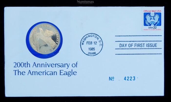1985 200th Anniversary of the American Eagle (Day of First Issue)