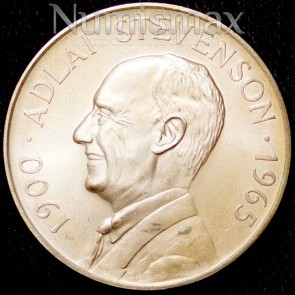 United Nations Commemorative 1945-1965 Adlai Stevenson Coin