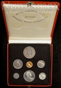 1967 Canadian Mint Set in the Red Box