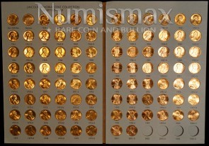 1959-2001 BU Lincoln Cents Dansco Coin Folder