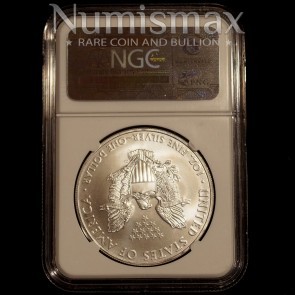 2009 Silver American Eagle NGC MS70