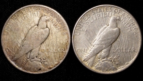 1925 Philadelphia and San Francisco Peace Silver Dollars | 2-Coin Lot