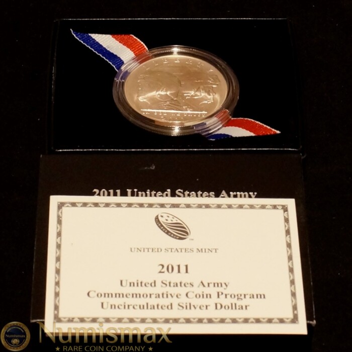 2011 United States Army Commemorative Uncirculated Silver Dollar