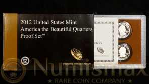 2012 America The Beautiful Quarters Proof Set