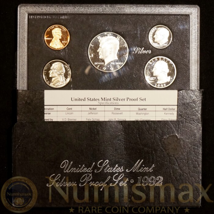 1992 Silver Proof Set