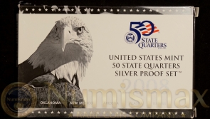 2008 State Quarters Silver Proof Set