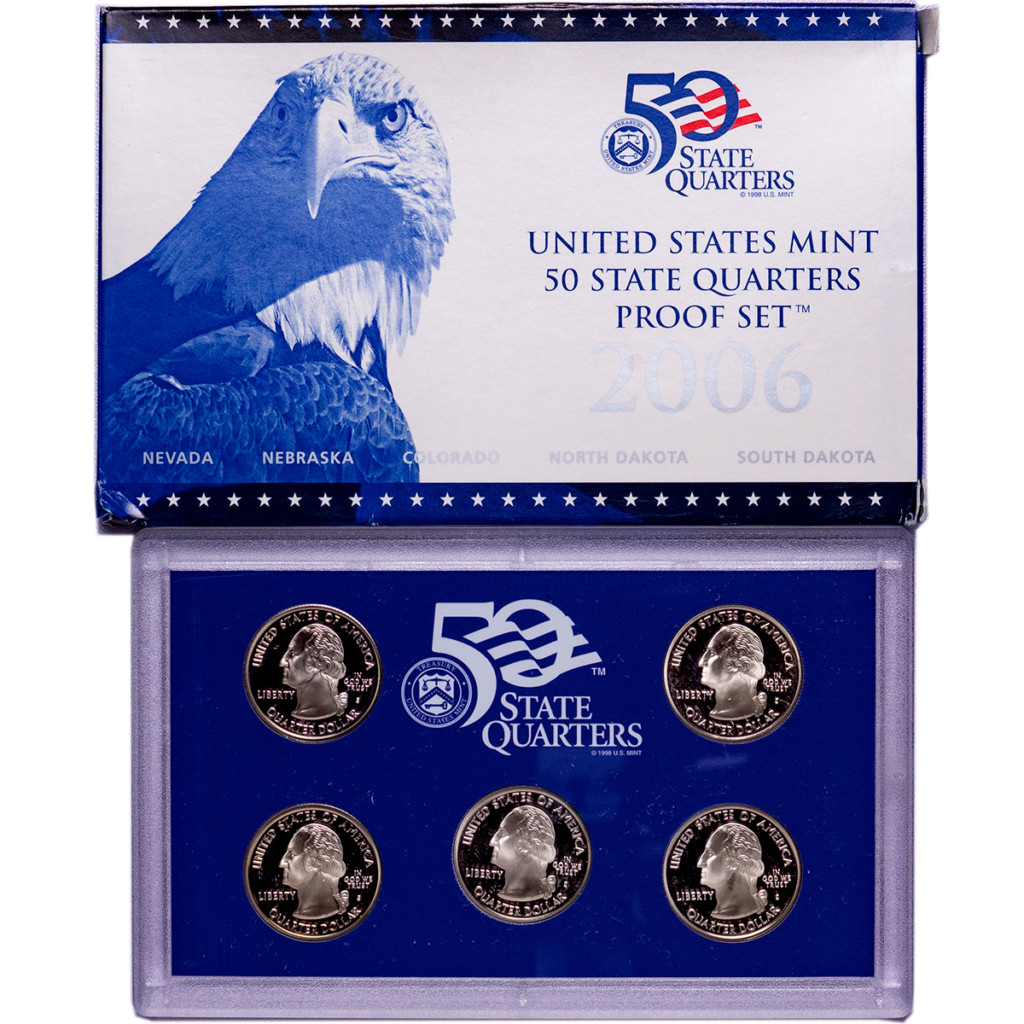 2006 Proof Set Quarters - Numismax