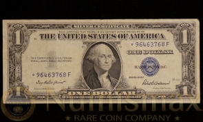 1935 F $1 Silver Certificate Star Note