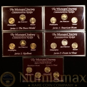 2004 - 2005 Westward Journey | Commemorative Nickels Set | 16-Coin Collection