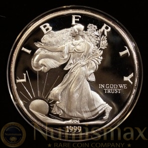 1999 Silver American Eagle | 1 Troy Pound