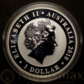 2010 Australia $1 Silver Koala