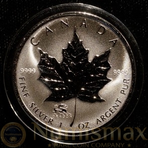 2000 Silver $5 Canadian Maple Leaf | Dragon | .9999