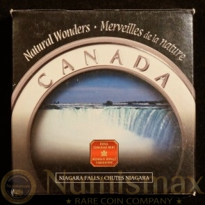 2003 Canada Silver 20 Dollars Niagara Falls Hologram Proof Coin