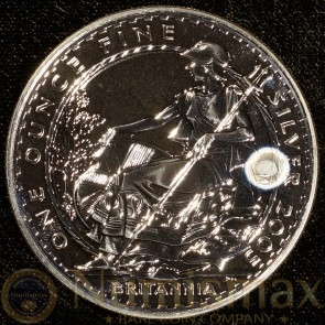 2005 Great Britain Silver Britannia £2 Pound Coin