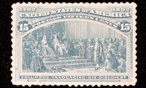 1892 Fifteen Cents U.S. Postage