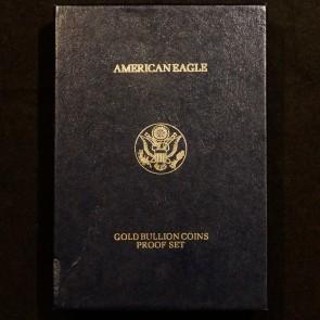 1991 Proof Gold American Eagle Box with Certificate | No Coins