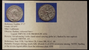 [P17] Ancient Roman Copper Antoninianus | RIC #44 Silvered