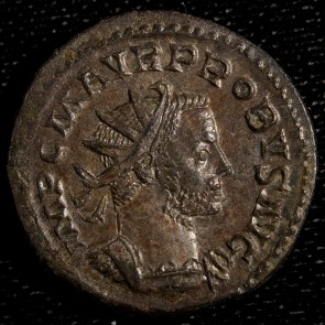 [P17] Ancient Roman Copper Antoninianus | RIC #44 Silvered