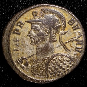 [P21] Ancient Roman Probus Copper Antoninianus | RIC #157 Silvered