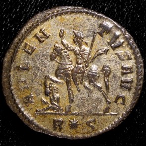 [P21] Ancient Roman Probus Copper Antoninianus | RIC #157 Silvered