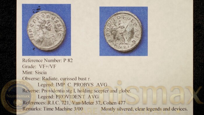 [P82] Ancient Roman Probus Antoninianus | RIC #721 - Image 3