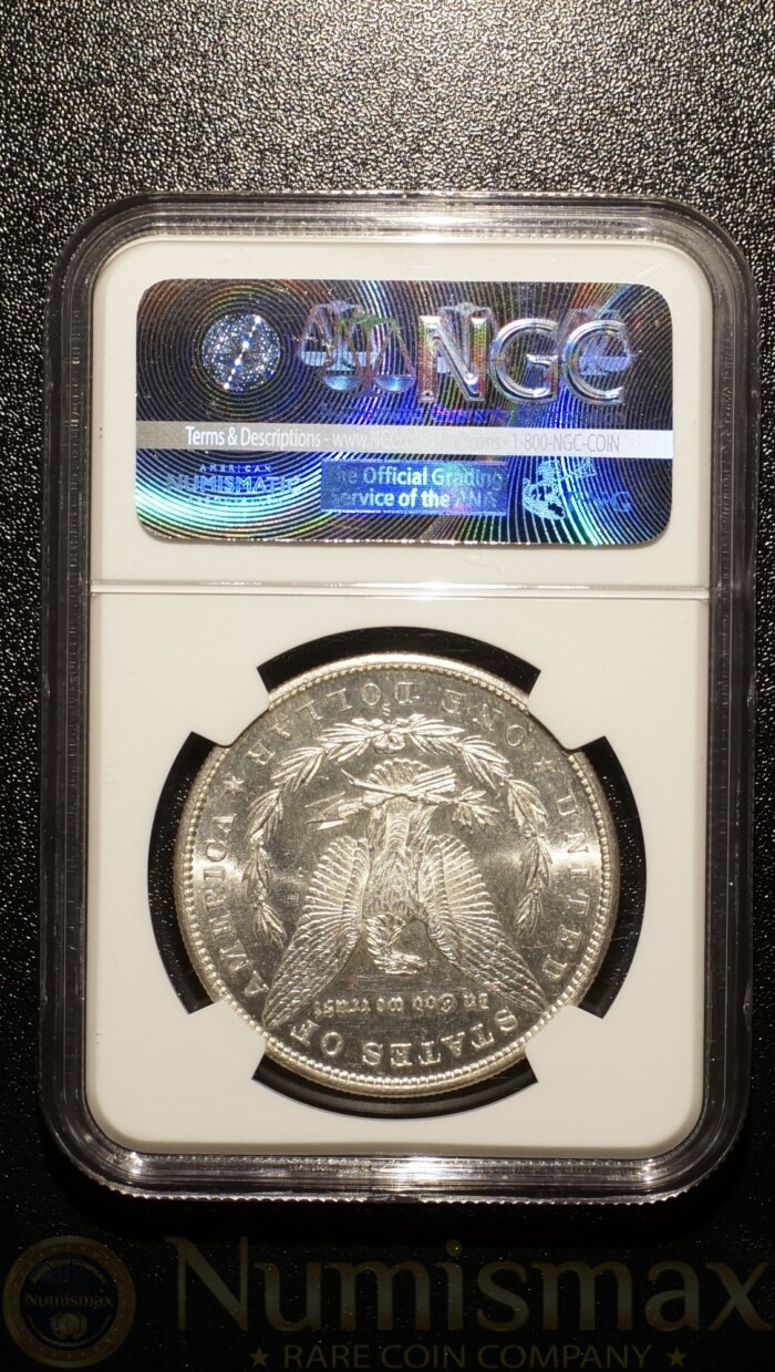 1880 San Francisco Morgan Silver Dollar NGC MS64 - Image 2