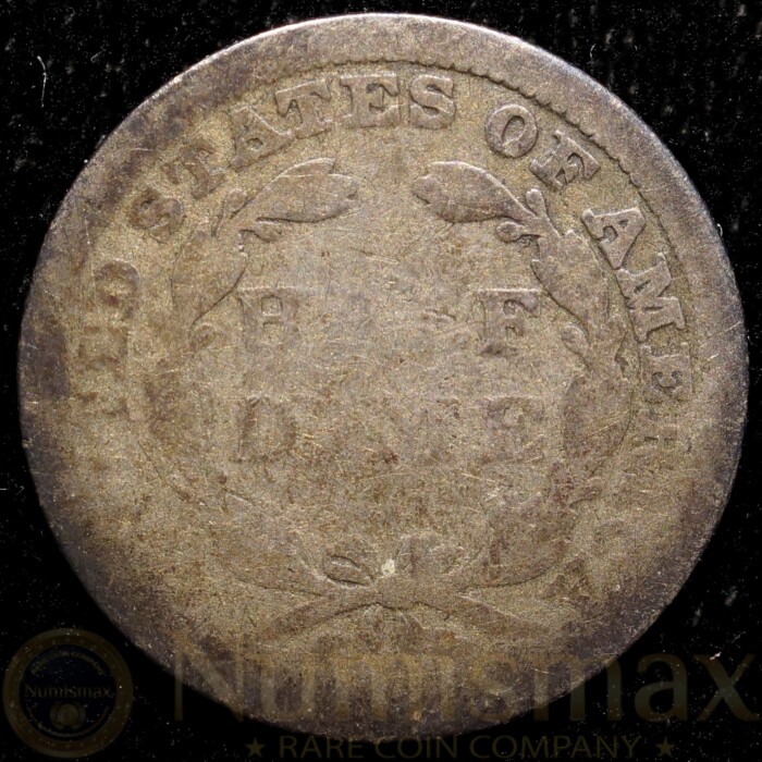 1858 Half Dime | Over Inverted Date - Image 3