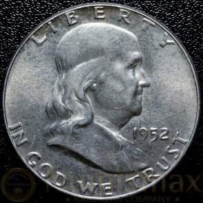 1952 Philadelphia Silver Franklin Half Dollar