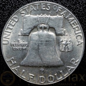 1952 Philadelphia Silver Franklin Half Dollar
