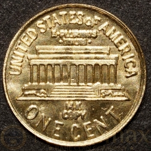 1909-1982 Lincoln Cent Gold 14 Karat Miniature