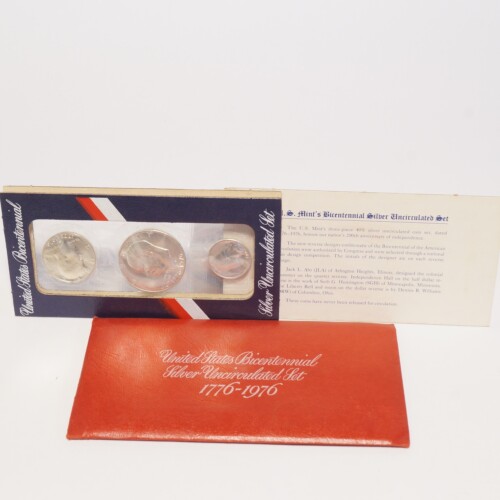 1976 Mint Set Silver 3-Coin