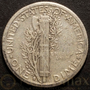 1916-S Mercury Dime