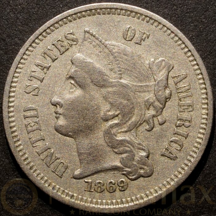 1869 Three-Cent Nickel