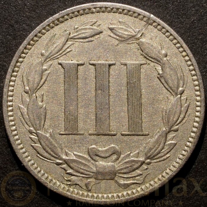 1869 Three-Cent Nickel - Image 2