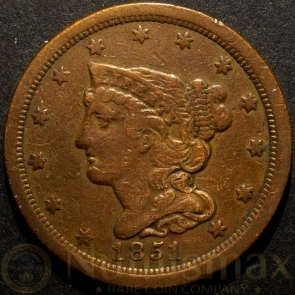 1851 Half Cent