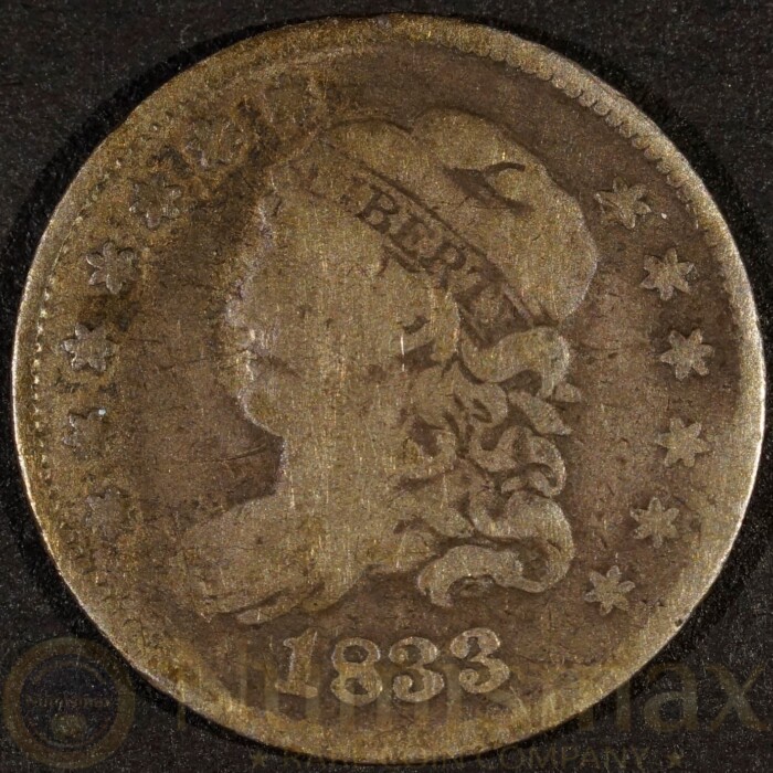 1833 Half Dime