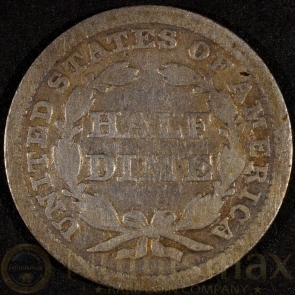 1848 Half Dime | Medium Date