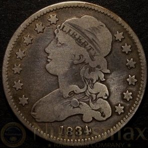 1834 Capped Bust Quarter