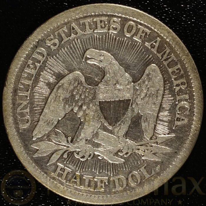 1853 Liberty Seated Half Dollar | Arrows and Rays - Image 3