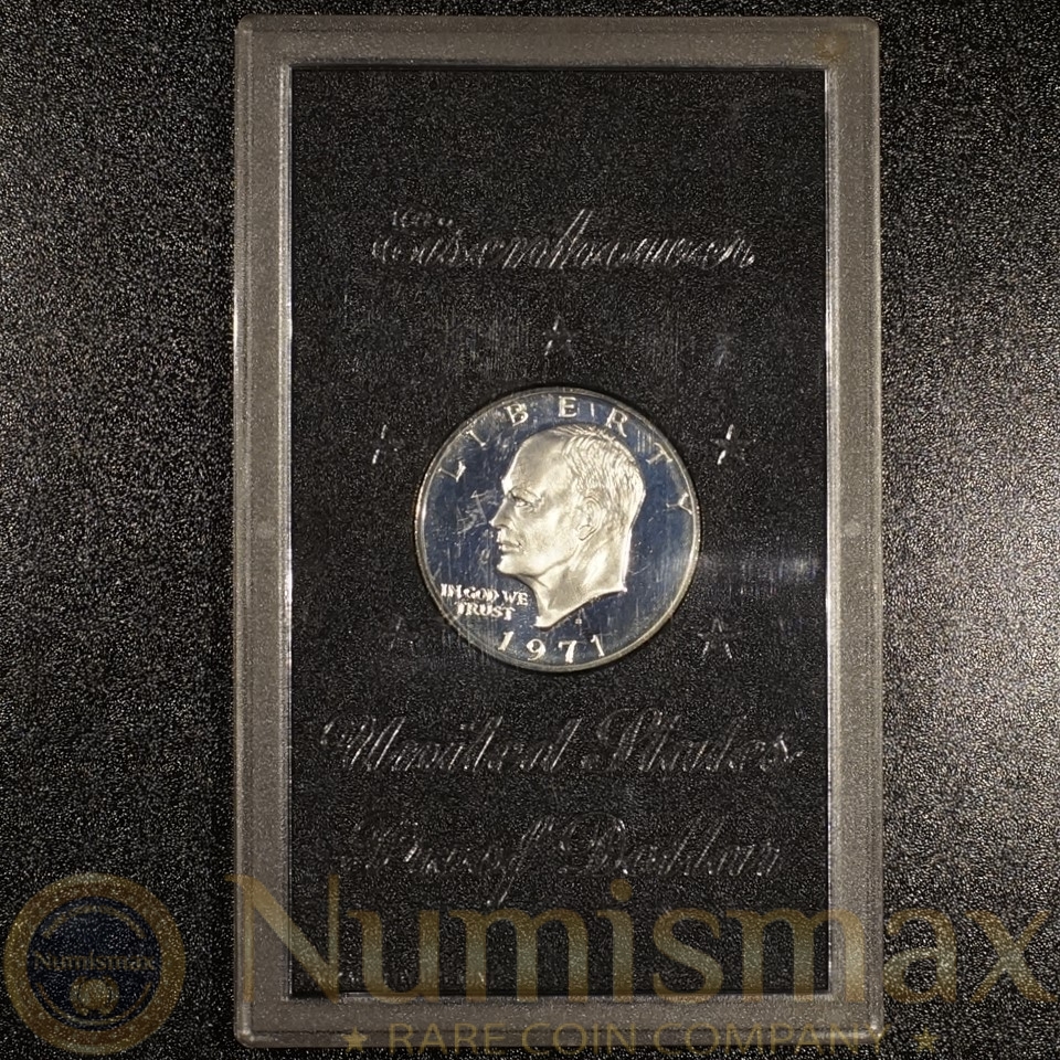 1971-S Eisenhower Dollar Brown Box Proof | No Box