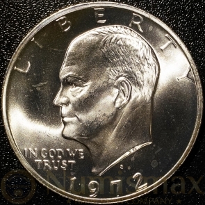 1972-S Eisenhower Uncirculated Silver Dollar